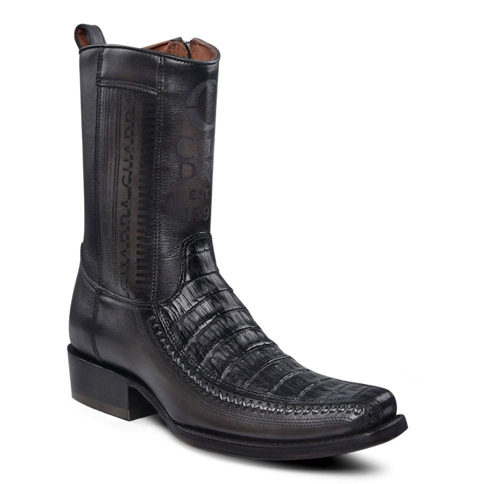 Men's Cowboy Boot In Genuine Ostrich Leather And Bovine Leather(Buy 2 Free Shipping✔️)