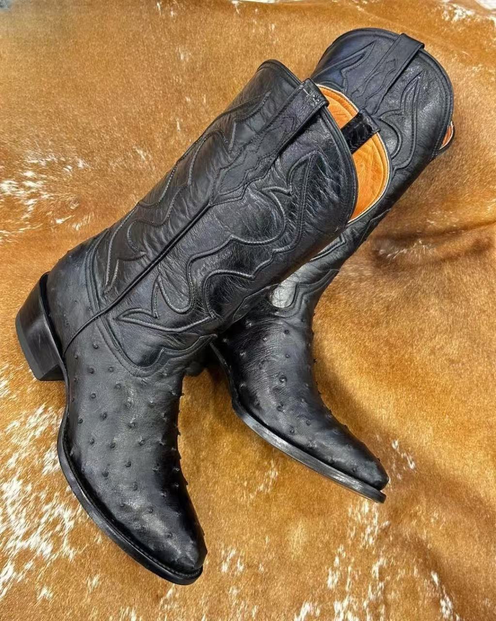 Italian Vintage Totem Knight Boots