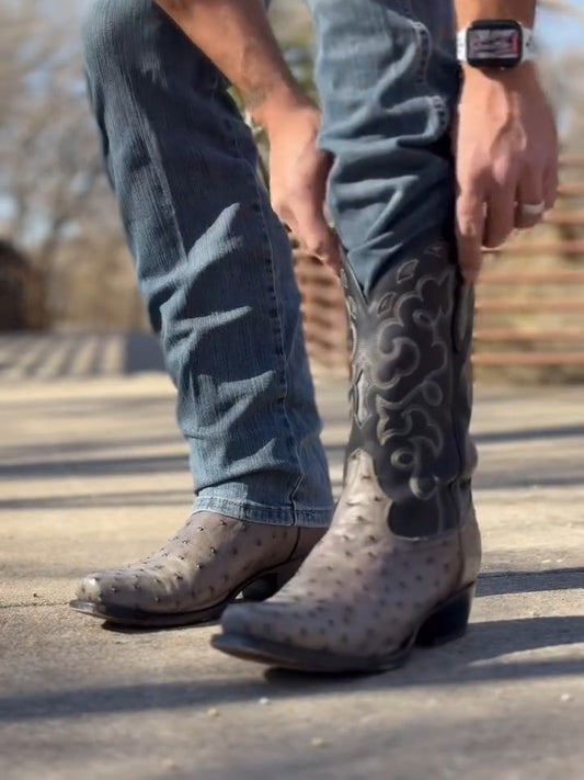 Handmade Ostrich Boots