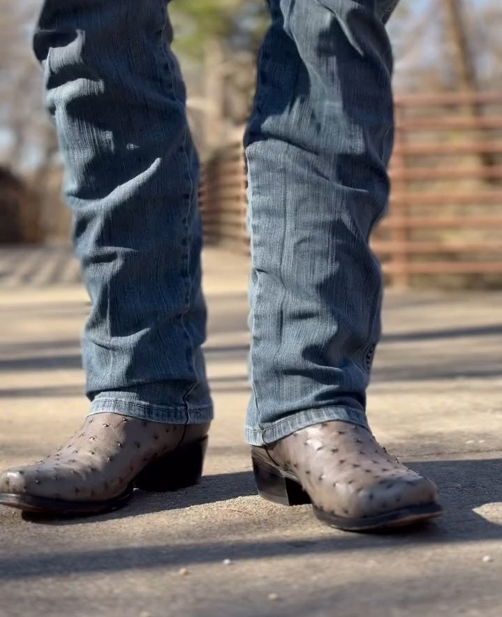 Handmade Ostrich Boots