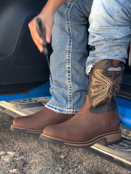Handmade Italian Vintage Cowboy Boots