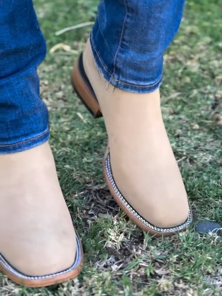 Classic Cowhide Handmade Cowboy Boots