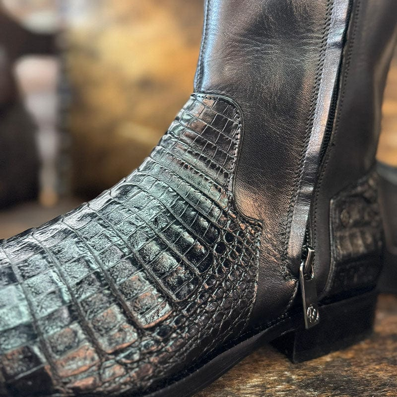 Dress Black Exotic Boot