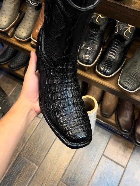 Handmade Crocodile Vintage Boots