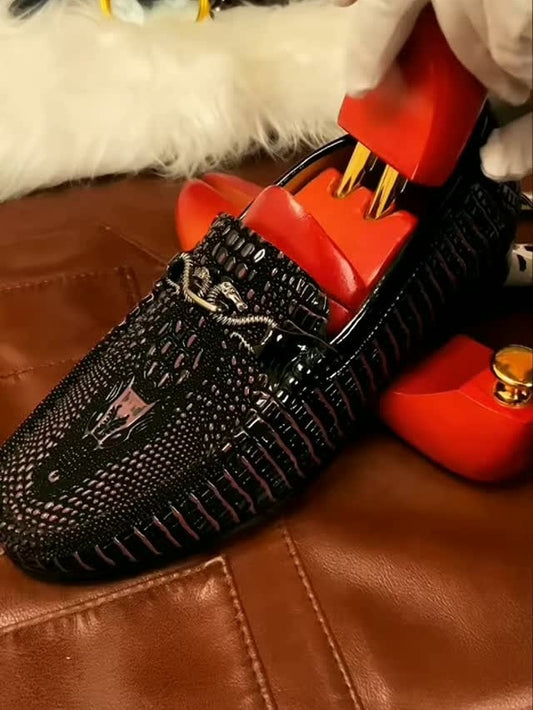 Handmade Crocodile Boots