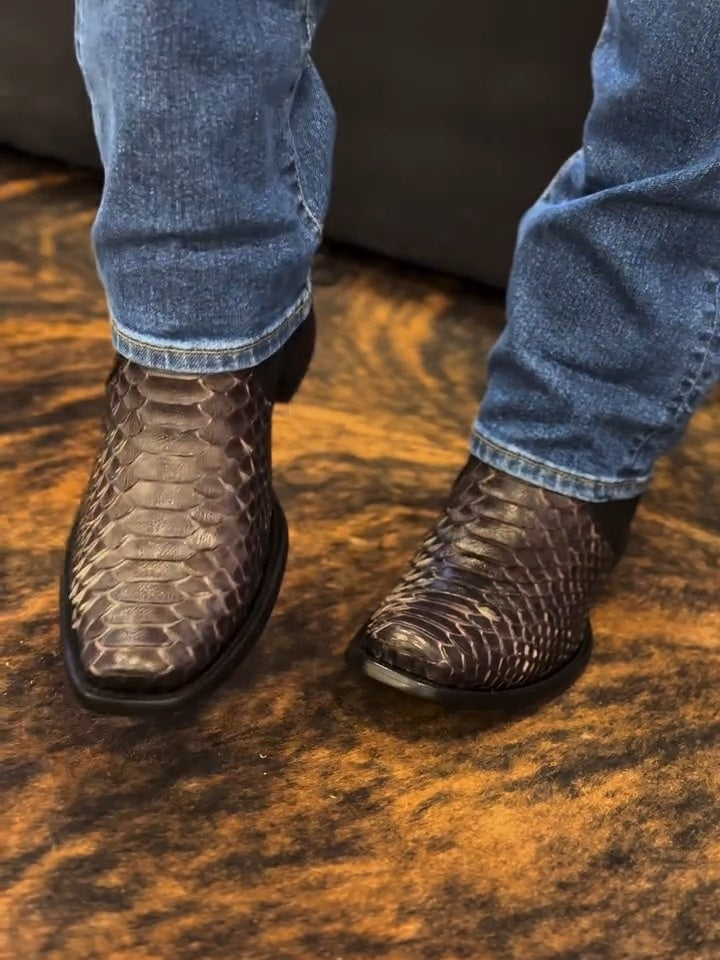 Original Handmade Python Boots