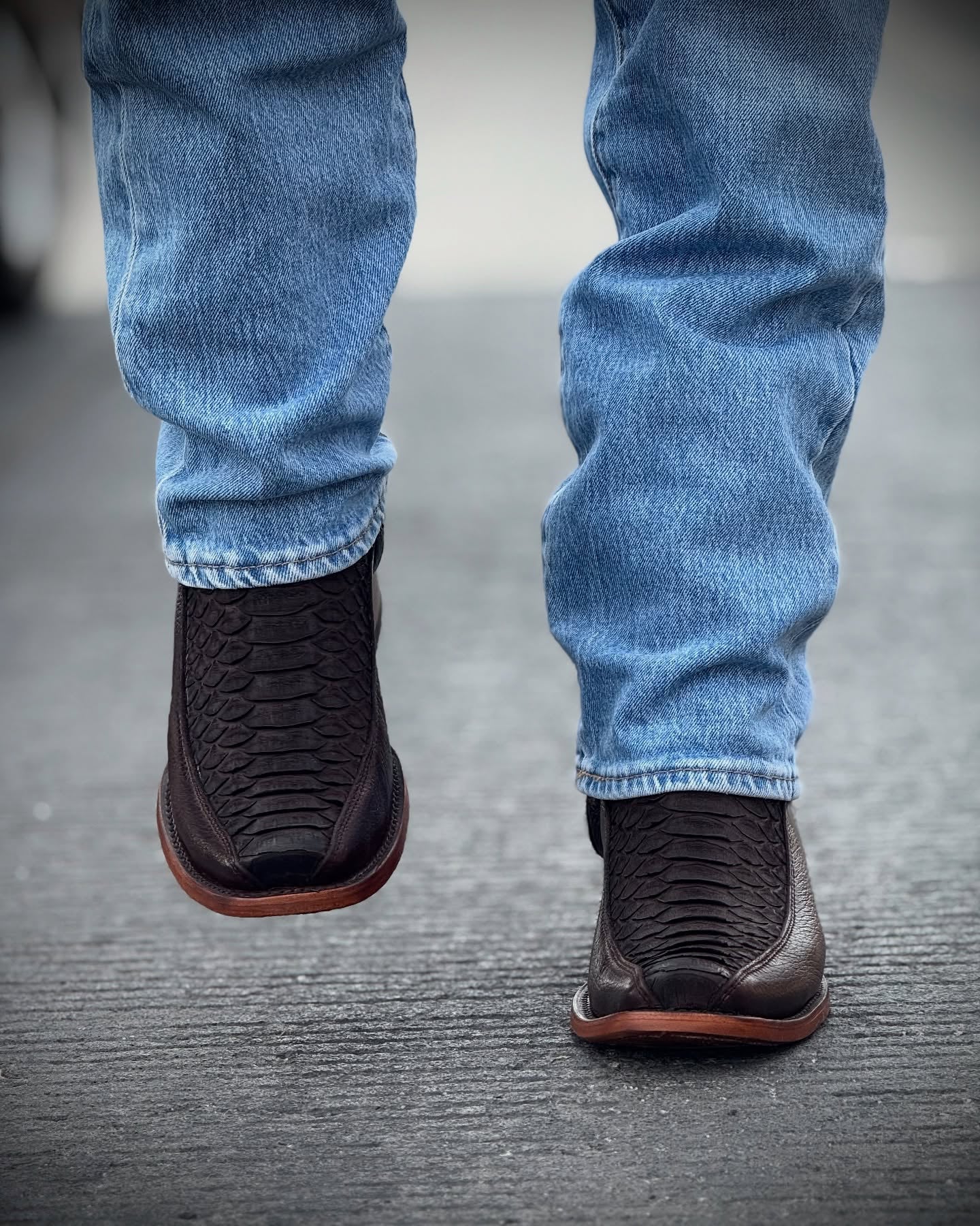 Original Handmade Python Boots