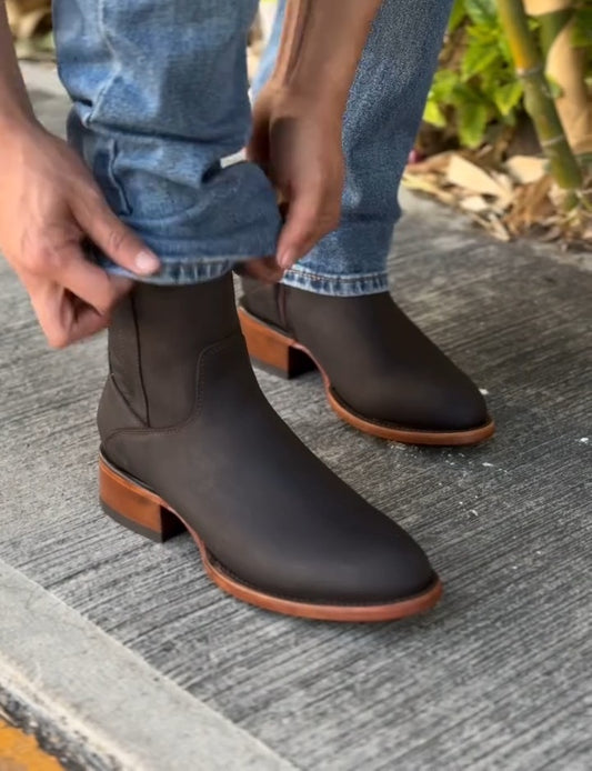Original Design Cowhide Cowboy Boots