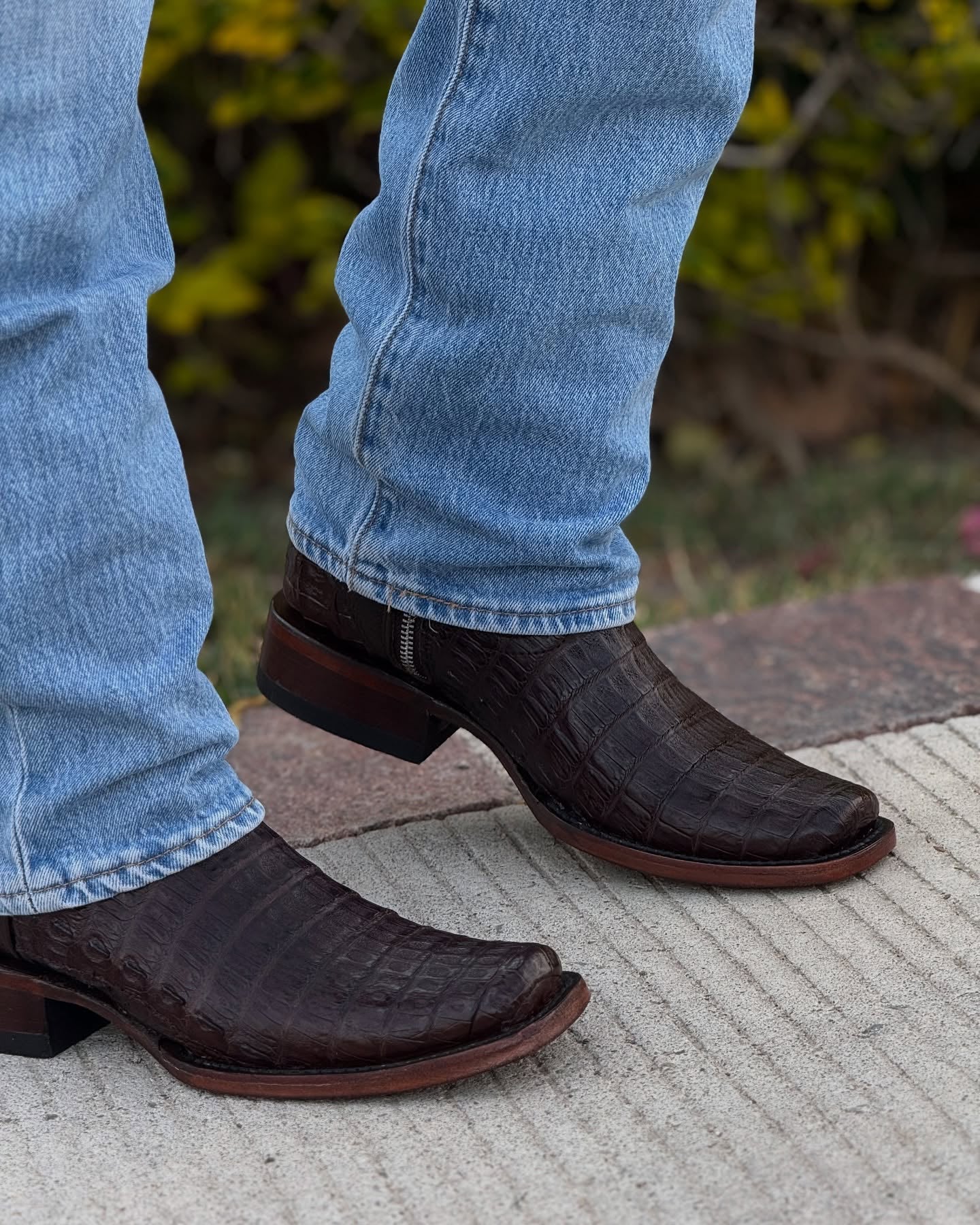 Handmade Crocodile Vintage Boots