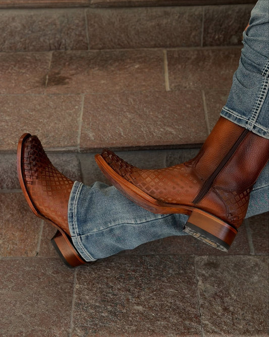 Italian Crafted Western Cowboy Boots