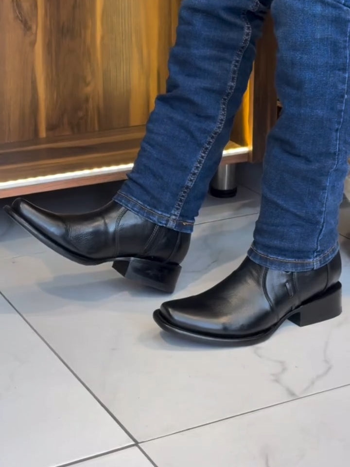 Classic Cowhide Handmade Cowboy Boots