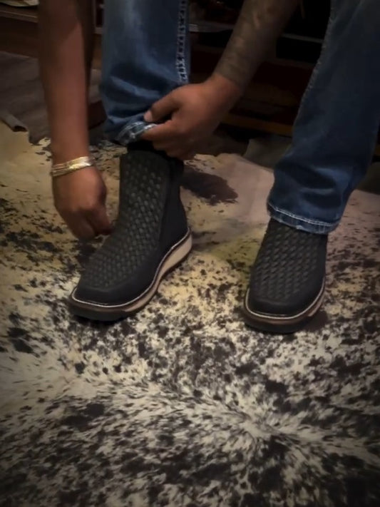 Italian Vintage Python Cowboy Boots