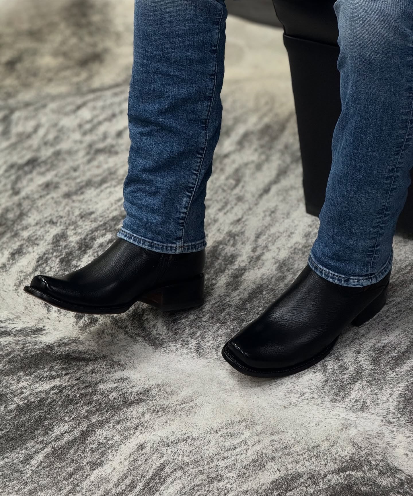 Classic Cowhide Handmade Cowboy Boots