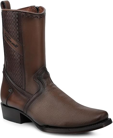 Mens Leather Western Boots