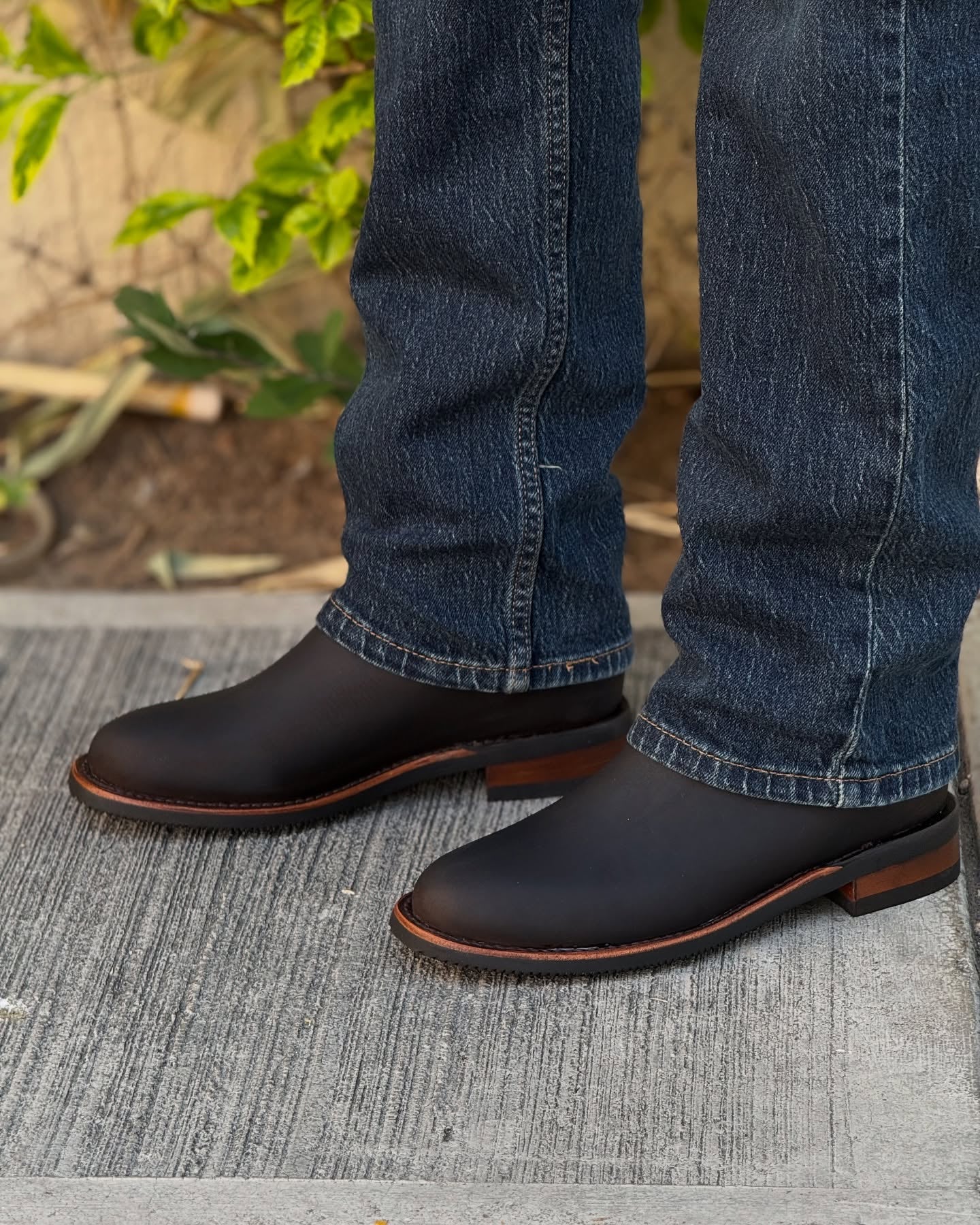 Classic Cowhide Handmade Cowboy Boots
