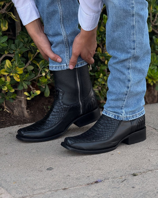 Handmade Italian Python Boots