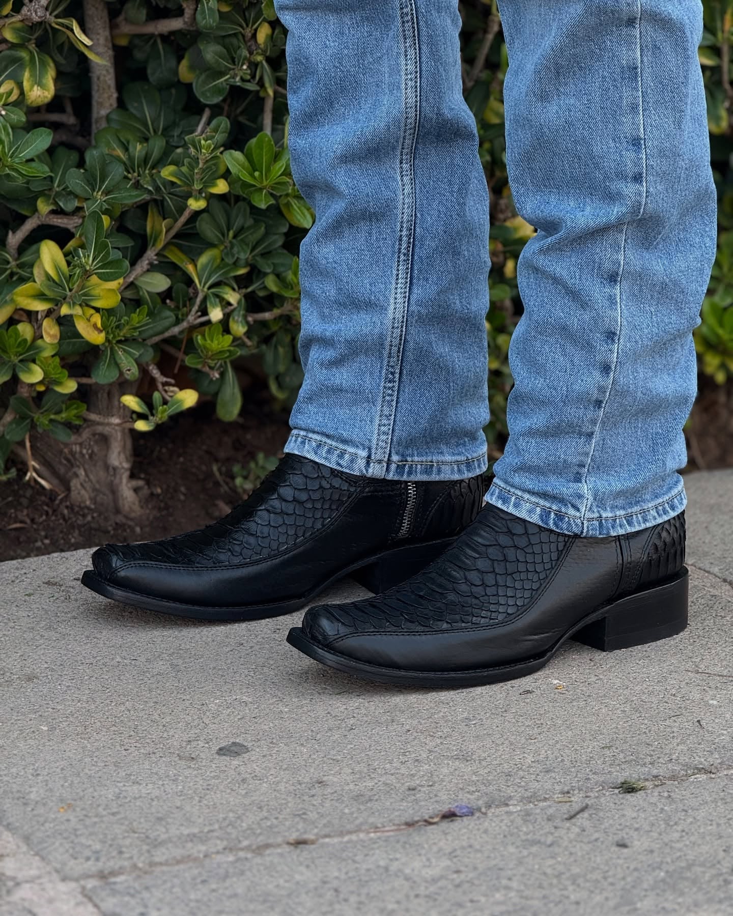 Handmade Italian Python Boots
