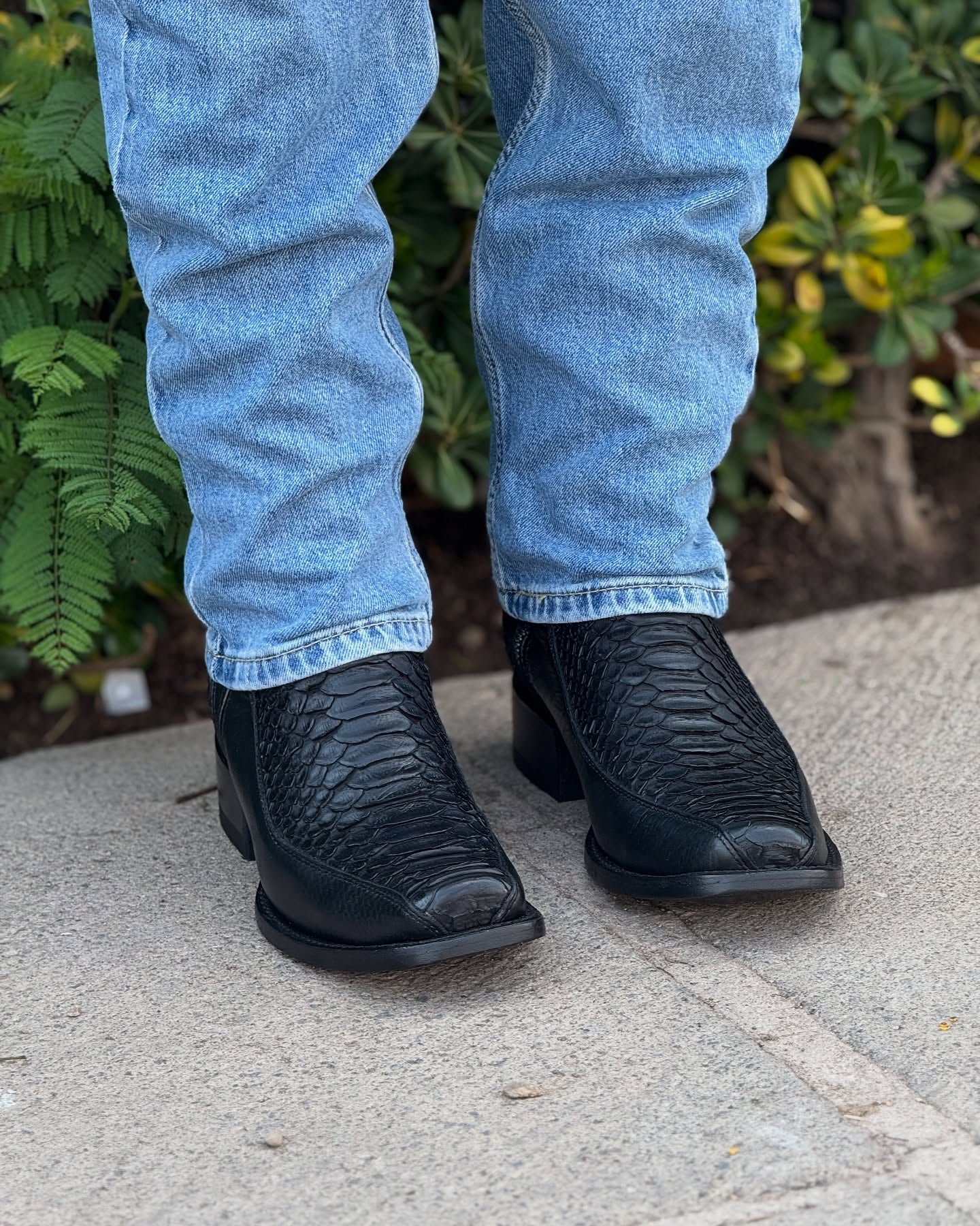 Handmade Italian Python Boots