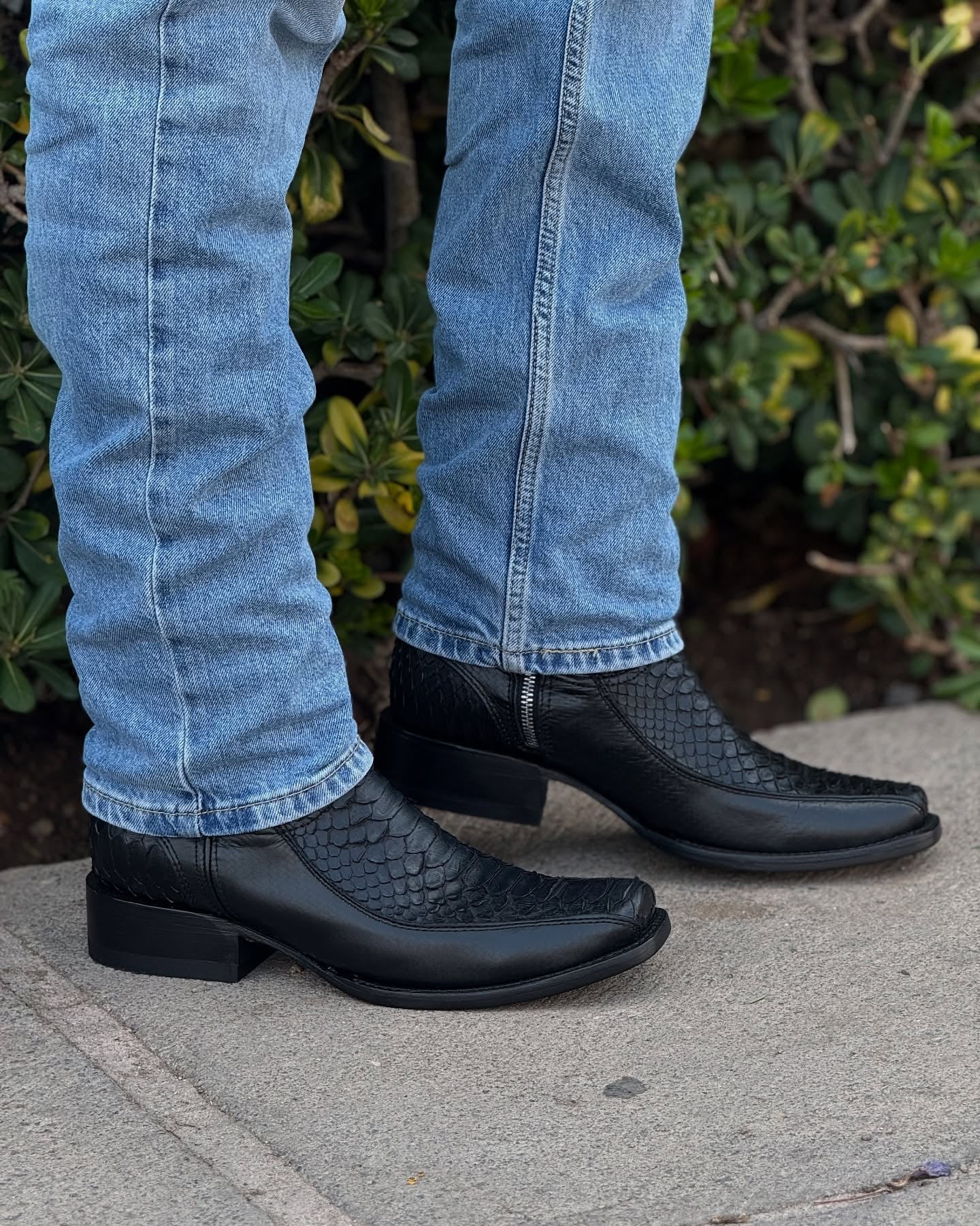 Handmade Italian Python Boots
