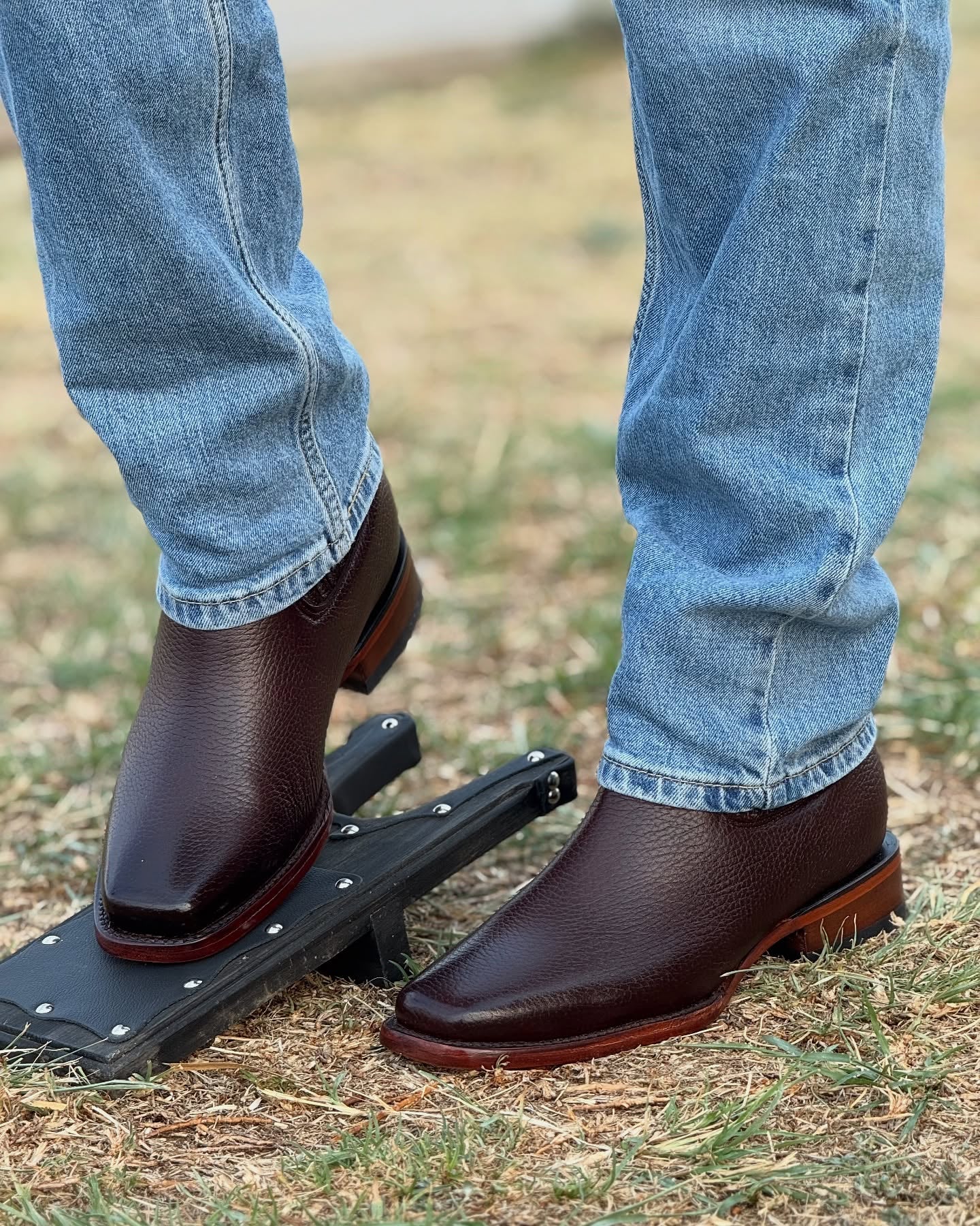 Original Design Cowhide Cowboy Boots