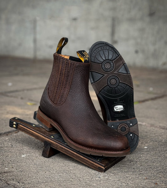Scratch-resistant Cowhide Boots