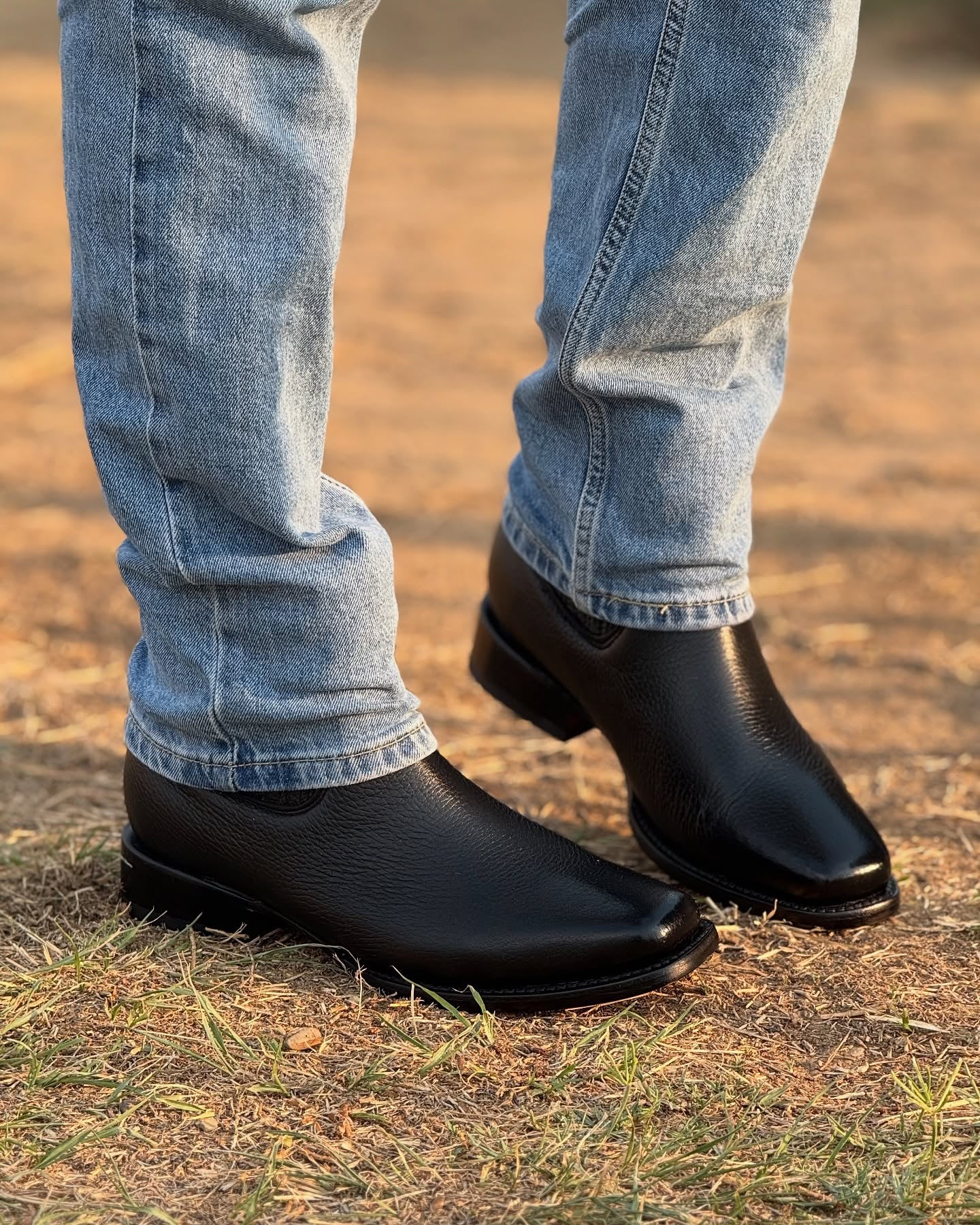 Original Design Cowhide Cowboy Boots
