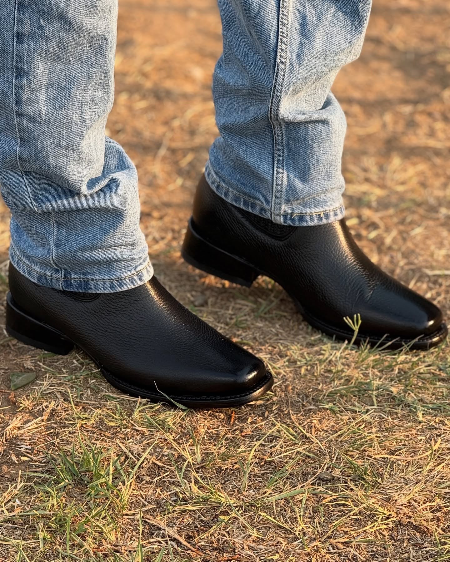 Original Design Cowhide Cowboy Boots