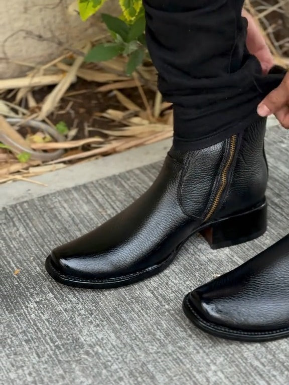 Original Design Cowhide Cowboy Boots