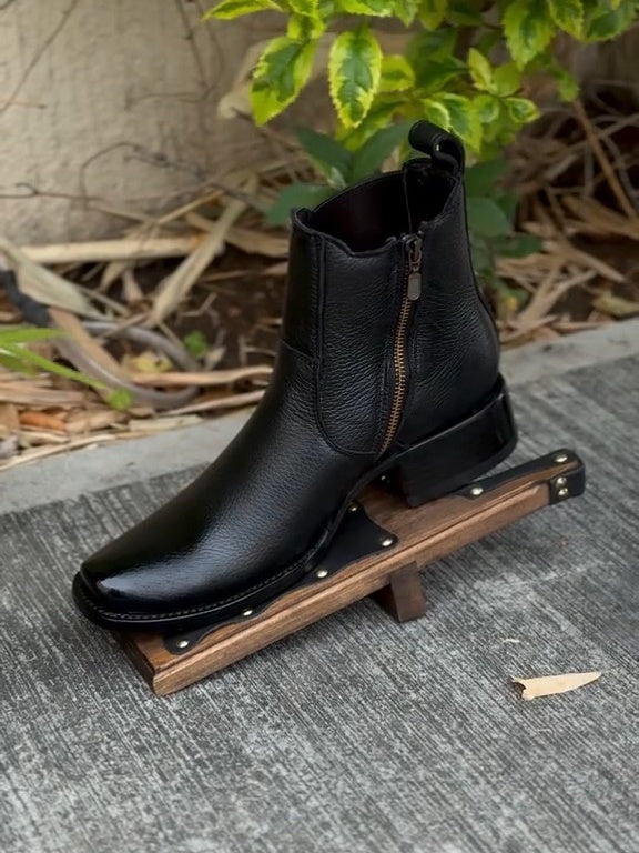 Original Design Cowhide Cowboy Boots
