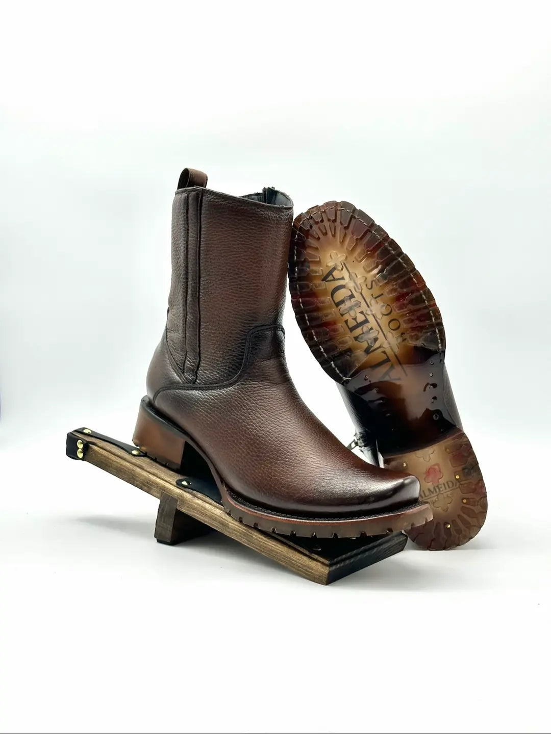 Original Design Cowhide Cowboy Boots