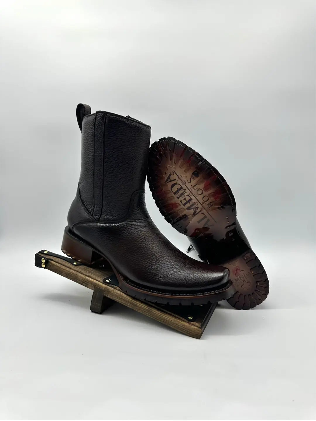 Original Design Cowhide Cowboy Boots