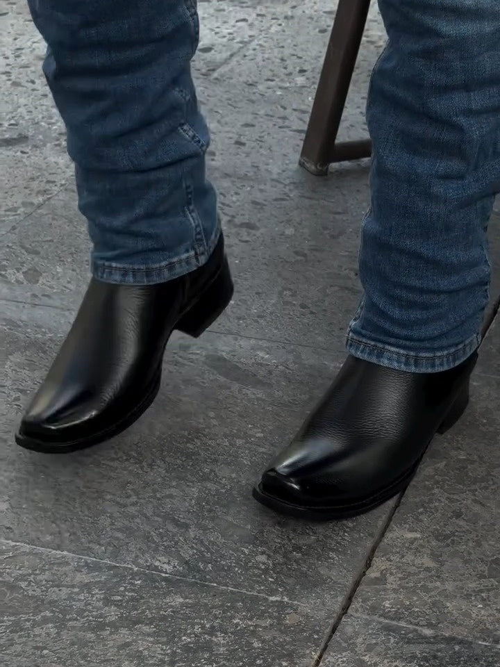 Original Design Cowhide Cowboy Boots