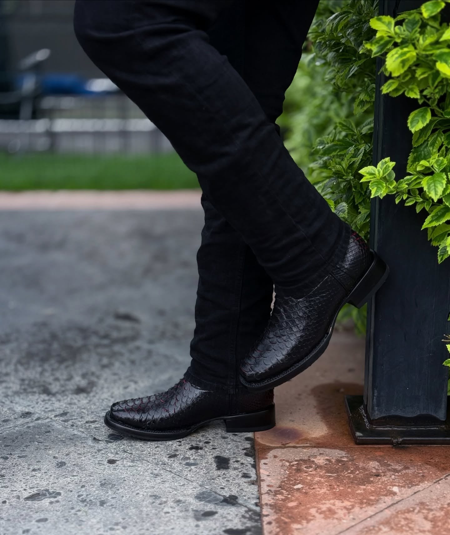 Handmade Italian Python Boots