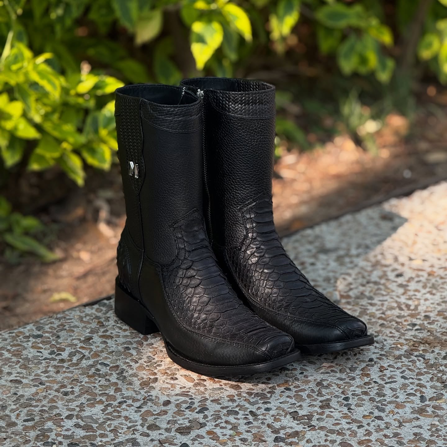 Handmade Italian Python Boots