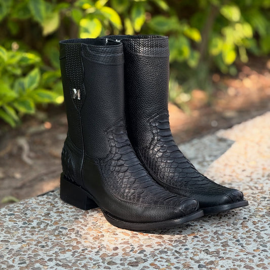 Handmade Italian Python Boots