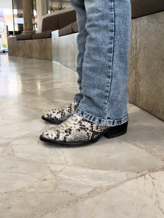 New Cow Python Boots
