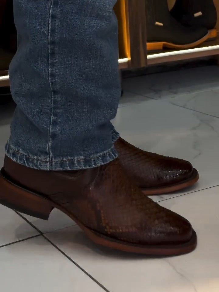 Handmade Italian Python Boots