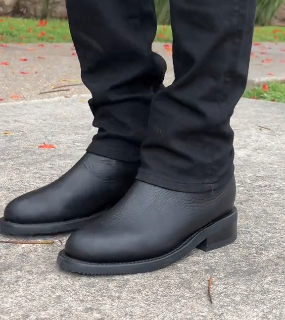 Original Design Cowhide Cowboy Boots