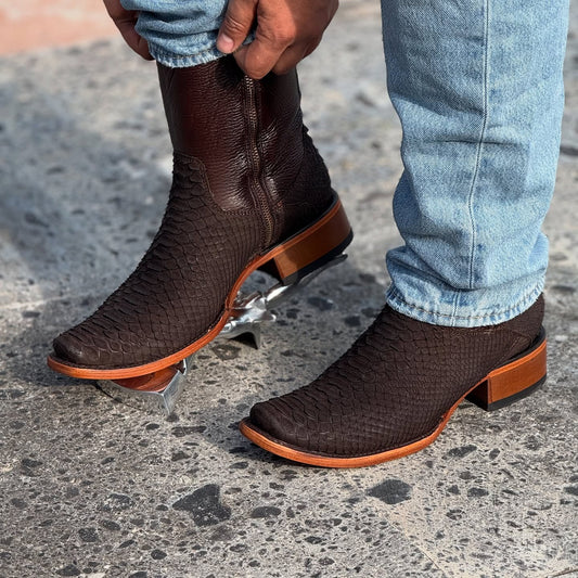 Handmade Italian Python Boots