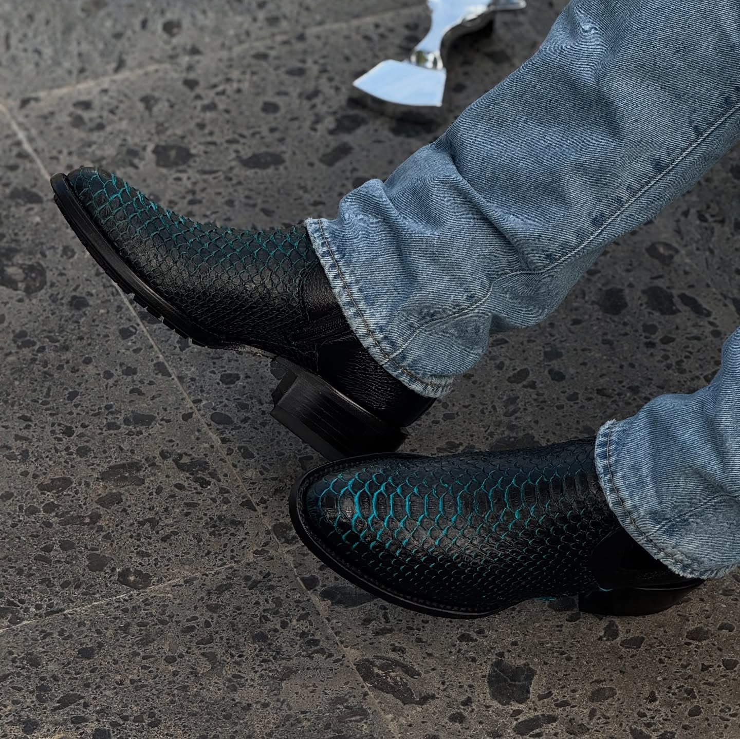 Gradient Python Boots