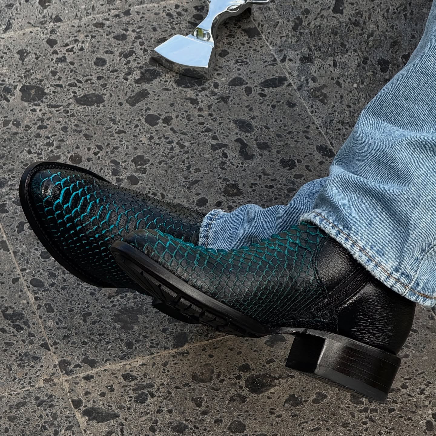 Gradient Python Boots