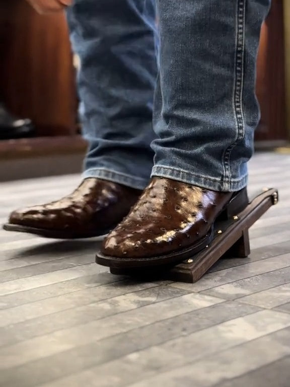 Original Handmade Ostrich Leather Boots