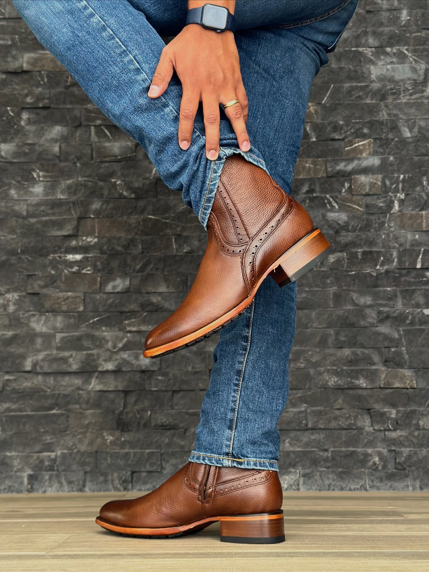 Men's Zipper Urban Boots