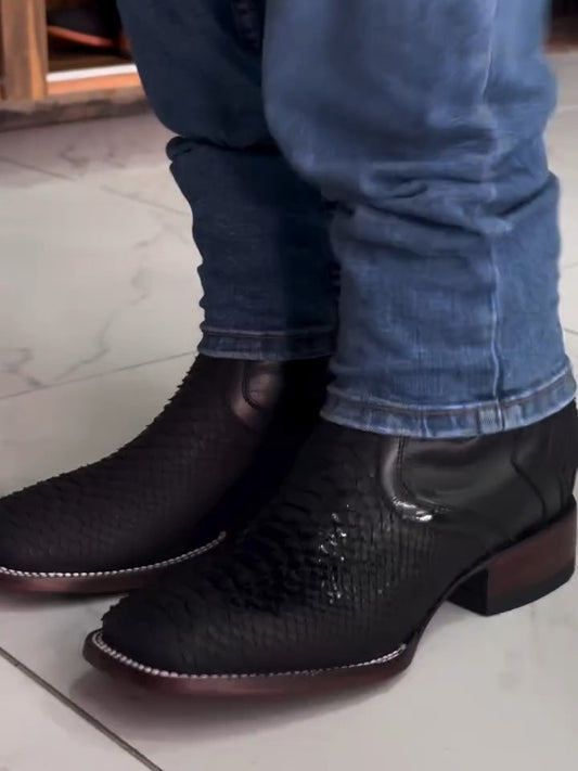 Handmade Italian Python Boots