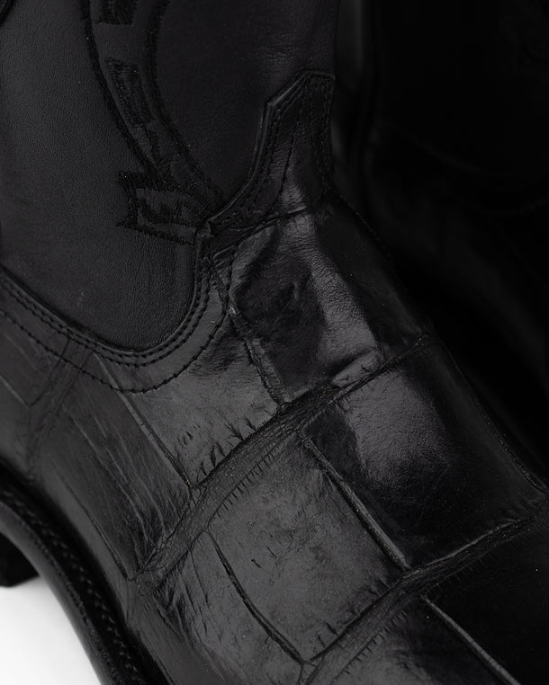 Handmade American Crocodile Boots