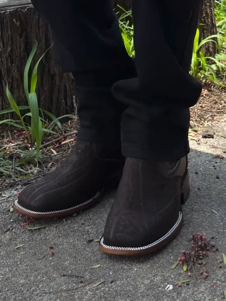 Original Handmade Striped Rider Boots