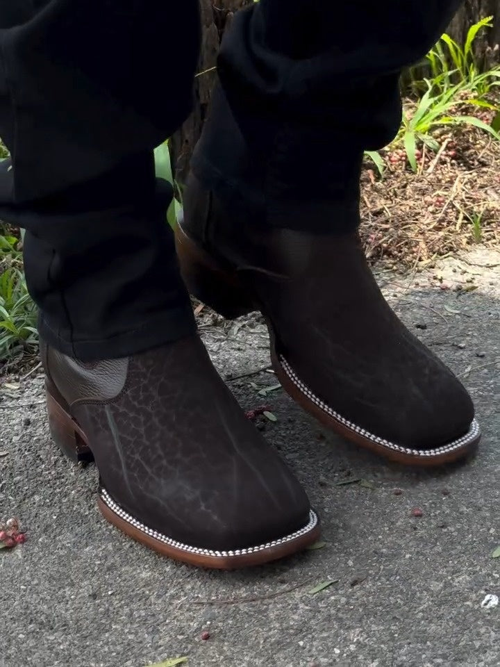 Original Handmade Striped Rider Boots