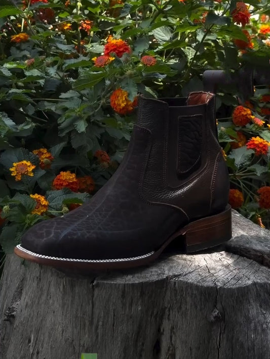 Original Handmade Striped Rider Boots