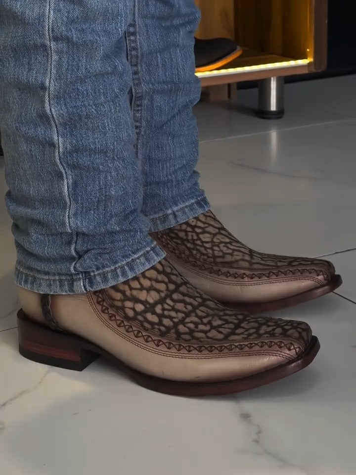 Handmade Maple Striped Boots