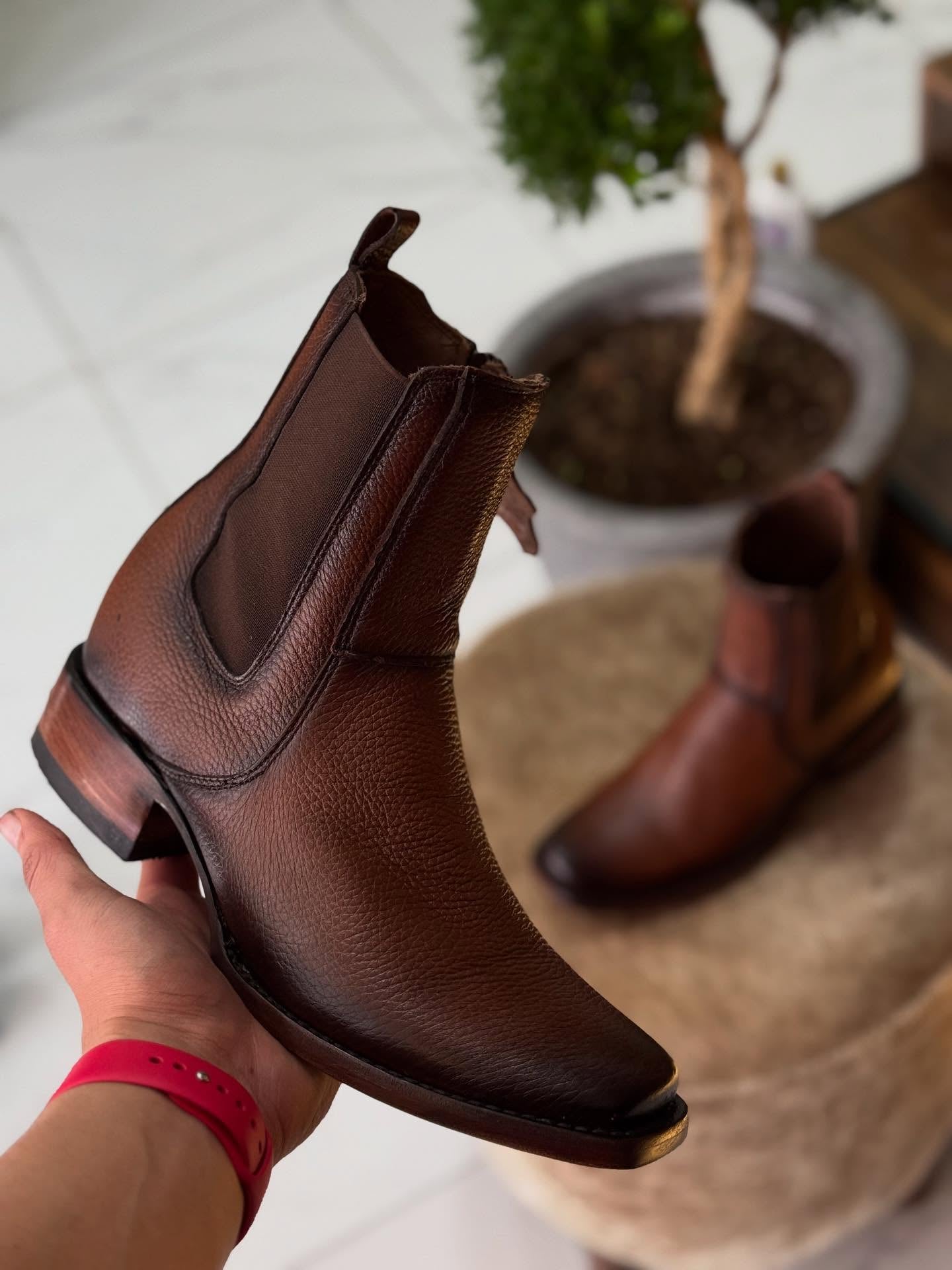 Men's Cowhide Chelsea Boots
